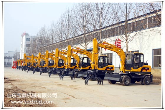 山東寶鼎挖掘機公司小型挖掘機械產(chǎn)品