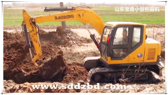 山東寶鼎小型挖掘機(jī)產(chǎn)品