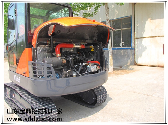 山東寶鼎小型挖掘機(jī)械產(chǎn)品