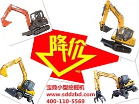 寶鼎小型挖掘機(jī)