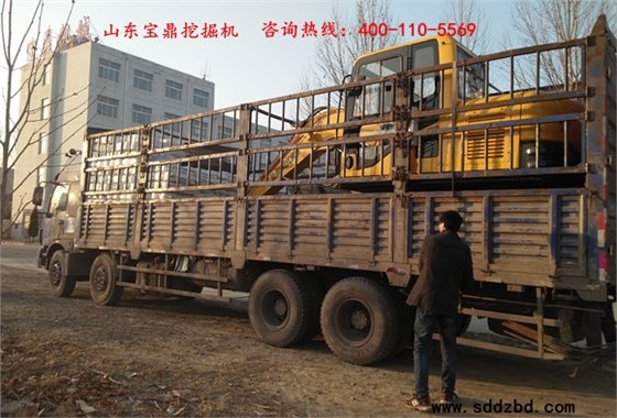 寶鼎履帶挖掘機(jī)發(fā)車(chē)圖