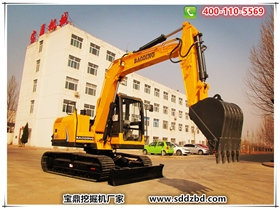 山東寶鼎履帶80反鏟小型挖掘機(jī)械產(chǎn)品