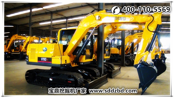 寶鼎挖掘機廠家小型挖掘機械產(chǎn)品