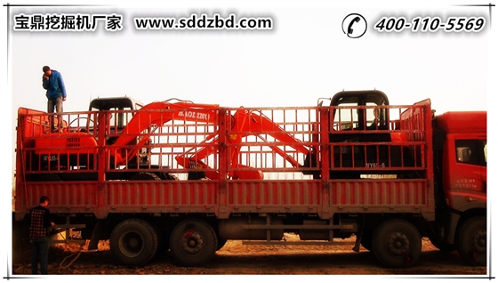 山東寶鼎挖掘機廠家小型挖掘機械產(chǎn)品