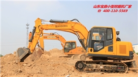 山東寶鼎反鏟式小型挖掘機(jī)廠家履帶挖掘機(jī)產(chǎn)品