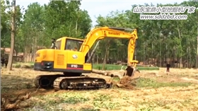 山東寶鼎廠家反鏟式90小型挖掘機產(chǎn)品
