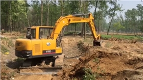 寶鼎90小型挖掘機(jī)