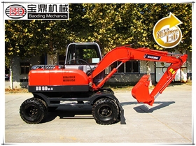 寶鼎挖掘機輪式挖掘機產品