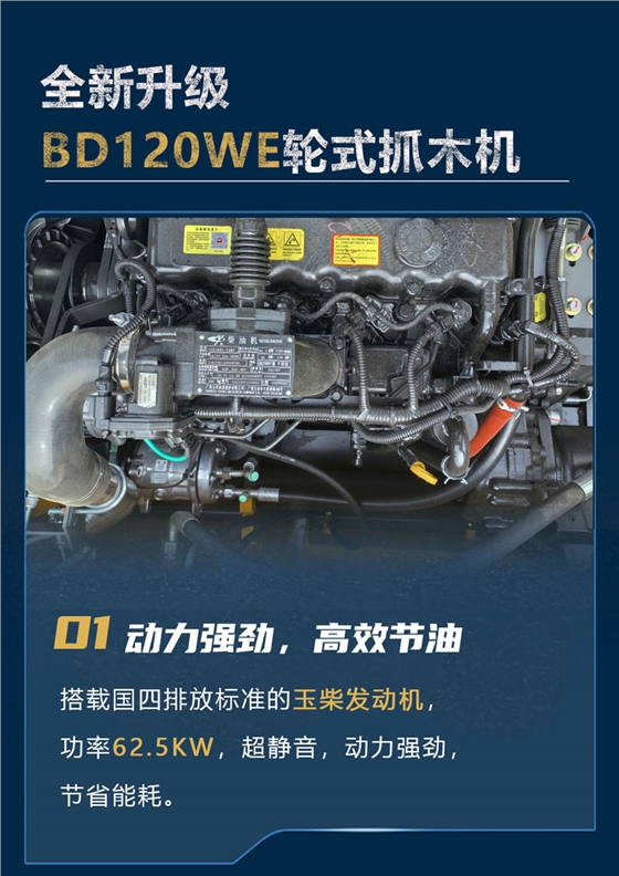 寶鼎BD120WE輪式抓木機(jī)