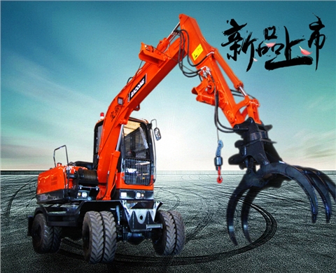寶鼎BD80W-8輪式抓木機(jī)