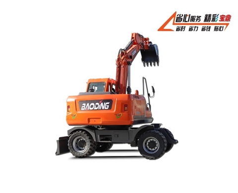 寶鼎BD150W-9G輪式挖掘機(jī)車型