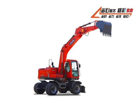寶鼎BD150W-9G輪式挖掘機(jī)車型