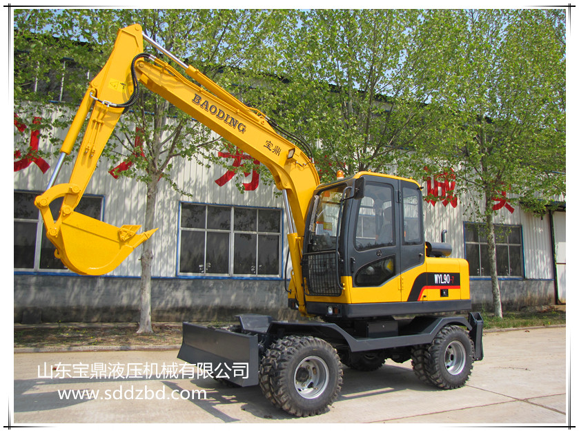 山東寶鼎挖掘機(jī)廠家輪式挖掘機(jī)產(chǎn)品