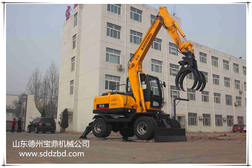 山東寶鼎挖掘機廠家輪式挖掘機械產(chǎn)品
