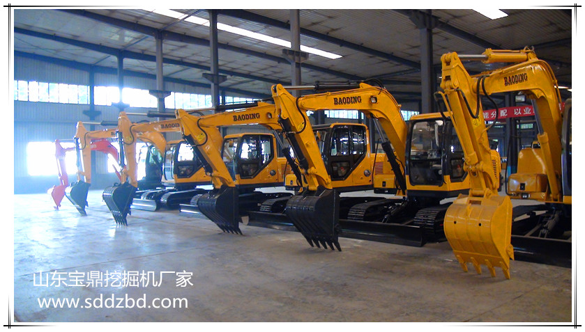山東寶鼎挖掘機廠家小型挖掘機產(chǎn)品