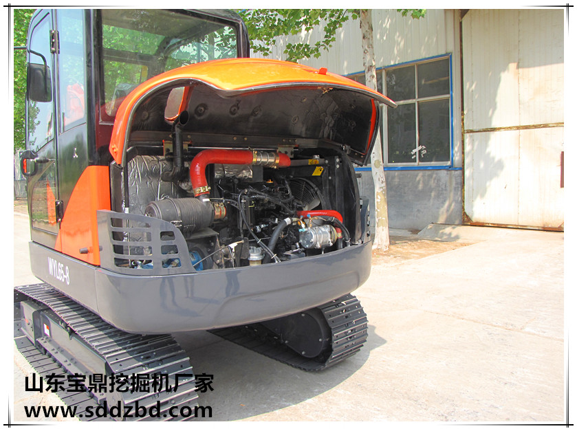 山東寶鼎小型挖掘機(jī)械產(chǎn)品