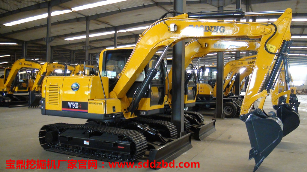 寶鼎小型挖掘機(jī)械產(chǎn)品