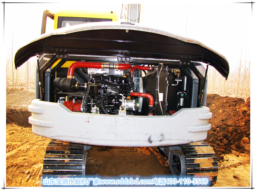 山東寶鼎挖掘機廠家80小型挖掘機械產(chǎn)品