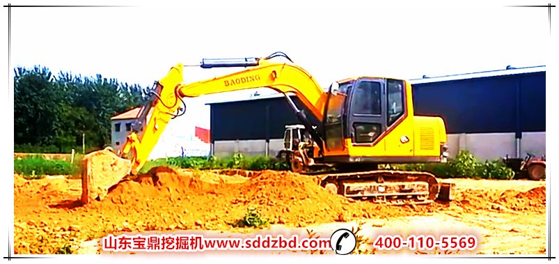 山東寶鼎挖掘機廠家小型挖掘機械產(chǎn)品