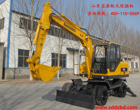 山東寶鼎輪式挖掘機(jī)WYL95-7