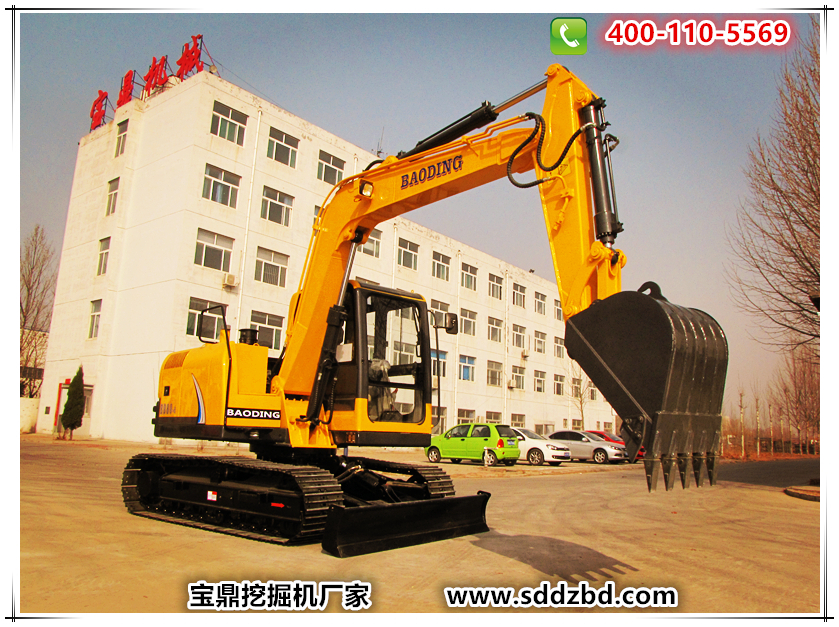 山東寶鼎履帶80反鏟小型挖掘機(jī)械產(chǎn)品