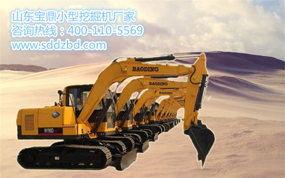 山東寶鼎小型挖掘機生產(chǎn)廠家