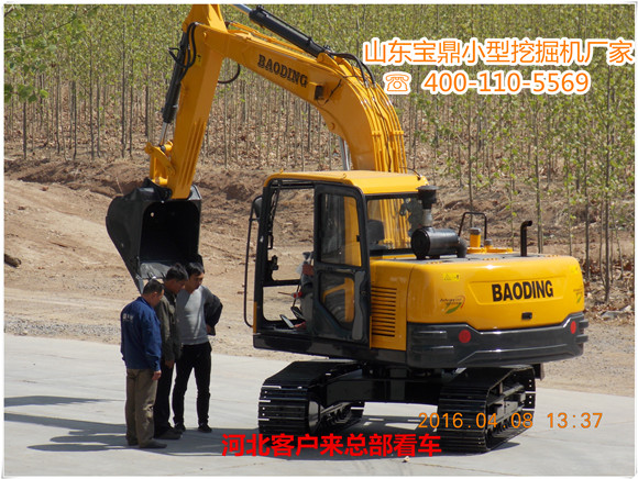 山東寶鼎小型挖掘機生產(chǎn)廠家