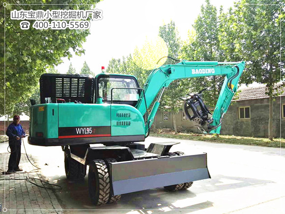 山東寶鼎小型挖掘機(jī)生產(chǎn)廠家抓木機(jī)產(chǎn)品