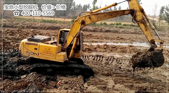 山東寶鼎小型挖掘機廠家挖掘機械產(chǎn)品價值大于價格