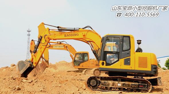 山東寶鼎小型挖掘機生產(chǎn)廠家