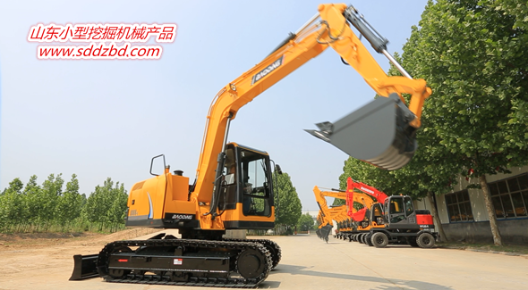 寶鼎履帶小型挖掘機(jī)產(chǎn)品