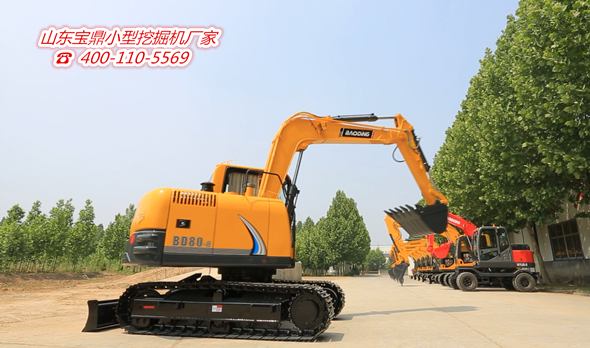 寶鼎小型挖掘機(jī)械產(chǎn)品