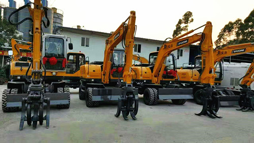輪式抓木機(jī),甘蔗裝卸機(jī)