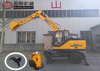寶鼎挖掘機(jī)輪式95-9型號(hào)挖掘機(jī)