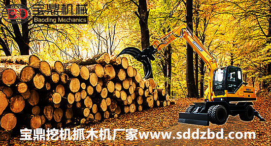 寶鼎抓木機廠家輪式抓木機產(chǎn)品