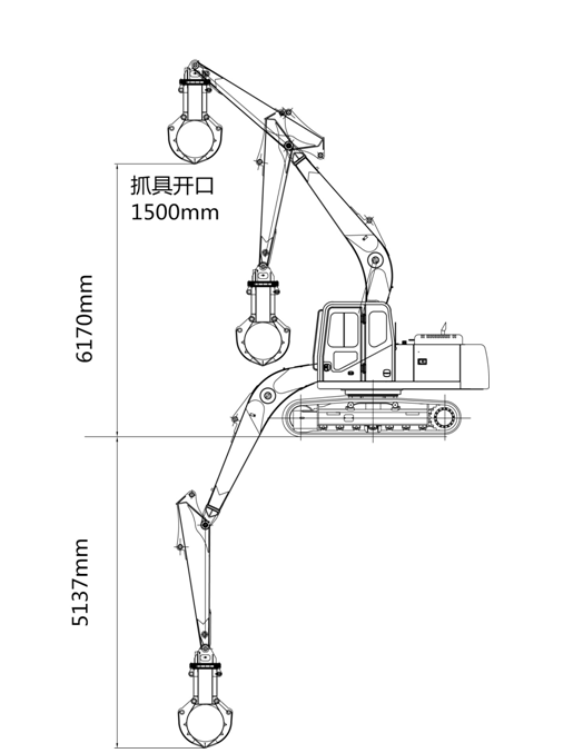 寶鼎150抓鐵機(jī)