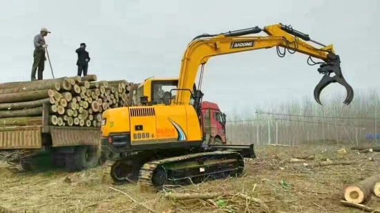 寶鼎多功能小型挖掘機(jī)