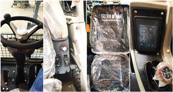寶鼎80小型輪式挖掘機(jī)