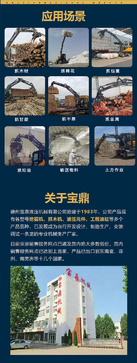 寶鼎95-9GS抓木機