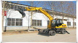 寶鼎輪式挖掘機(jī)WYL90-7——國產(chǎn)機(jī)中的鋼鐵硬漢加暖心男
