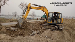 寶鼎國(guó)產(chǎn)反鏟式小型挖掘機(jī)不拼價(jià)格拼品質(zhì)，穩(wěn)站國(guó)內(nèi)小挖市場(chǎng)
