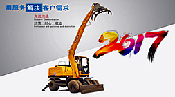廣西抓木機銷售品牌-寶鼎BD95W-9抓木機型號升級完成